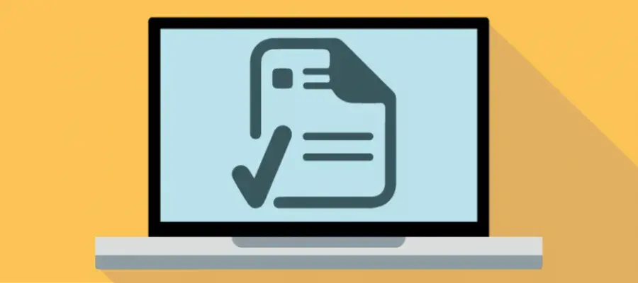 laptop screen of home policies
