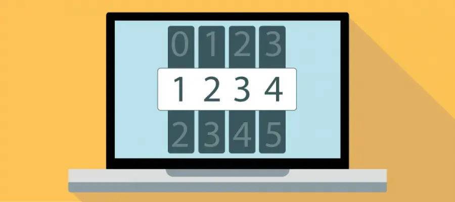 4 digits of number
