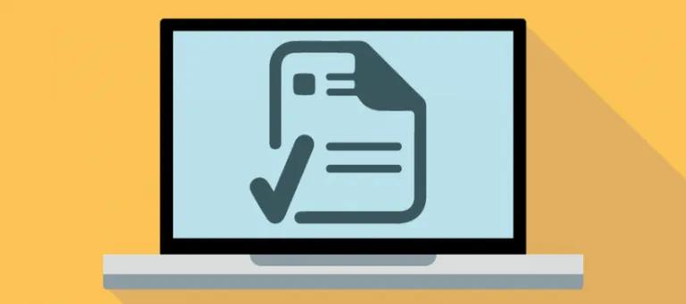 laptop screen of home policies