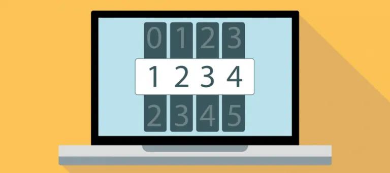 4 digits of number