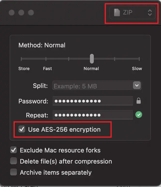 Options available in Keka software